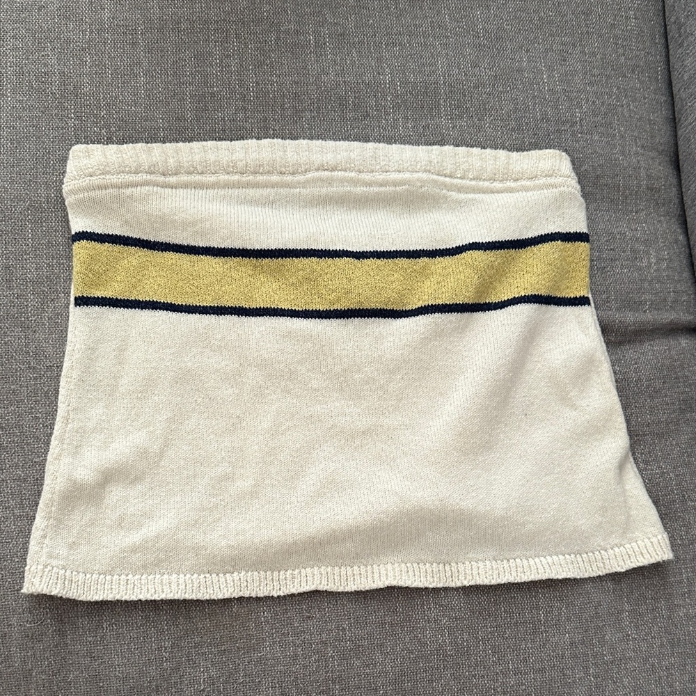 Free People Striped Knit Tube Top size M